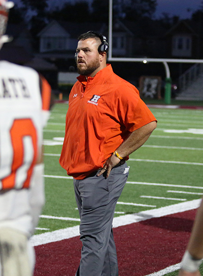 Coach Tim Ward, Heath Football